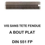VIS A SIX PANS CREUX  ( BTR / ALLEN )